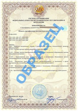 Приложение 1 Великие Луки Сертификат ГОСТ РВ 0015-002